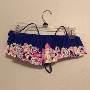 Aerie strapless bathing suit top